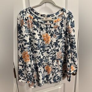 Loft Floral Blouse